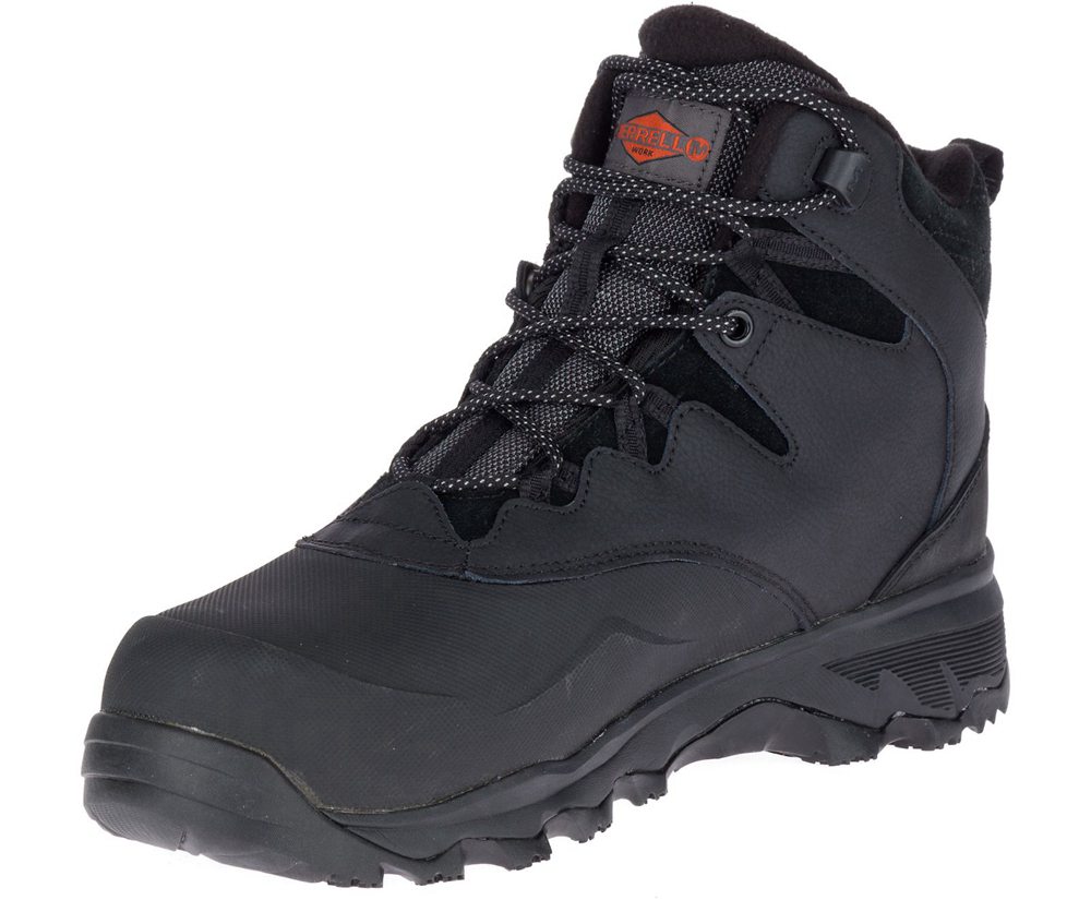 Merrell Støvler Herre - Thermo Adventure 6\" Ice+ Waterproof Comp Toe - Sort - GBD308791